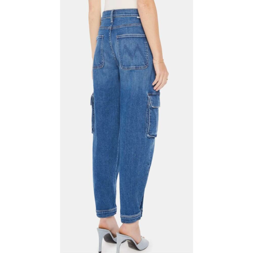 MOTHER The Curbside Barrel Cargo OPPOSITES ATTRACT Pants NWT Size 26 - Picture 3 of 8